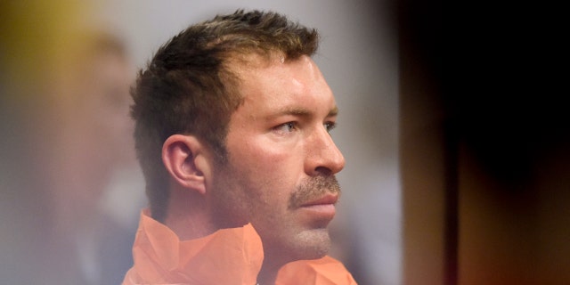 Former NFL and University of Colorado Boulder lineman Justin Bannan appears in court at the Boulder County Jail on Oct. 17, 2019. (Getty Images)