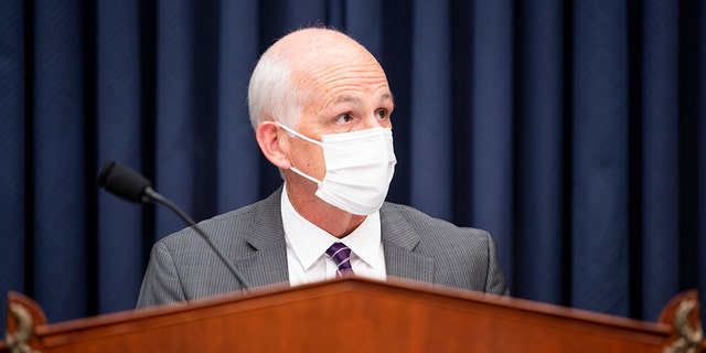 Chairman Adam Smith, D-Wash., arrives for the House Armed Services Committee markup hearing of the National Defense Authorization Act on Wednesday, Sept. 1, 2021. (Getty Images)