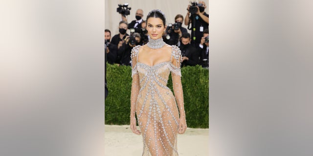 Kendall Jenner wore a custom Givenchy gown to the 2021 Met Gala.