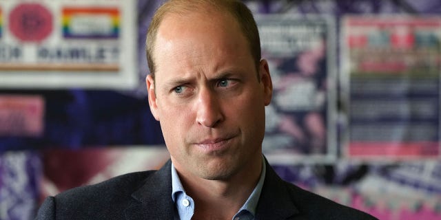 Prince William, the grandson of Queen Elizabeth II, is second in line to the British throne.