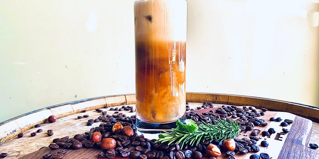 This "Gin &amp; Java" cocktail made from Hardshore Distilling Company in Portland, Maine, is the perfect happy hour or postprandial libation come International Coffee Day.