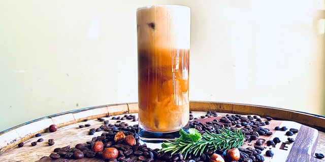 This "Gin & Java" cocktail made from Hardshore Distilling Company in Portland, Maine, is the perfect happy hour or postprandial libation come International Coffee Day.
