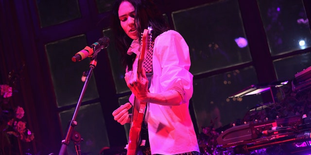 Grimes said she finds performing to be ‘quite emotionally intense’ and has ‘really bad mental health effects’ from being a ‘front stage performer.’