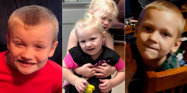 Authorities are search for Robert and Erika Herrington and their four children.