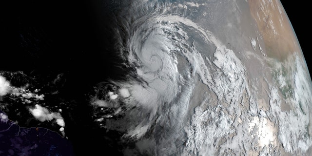 Hurricane Larry on Friday, September 3, 2021. (NOAA NWS National Hurricane Center)