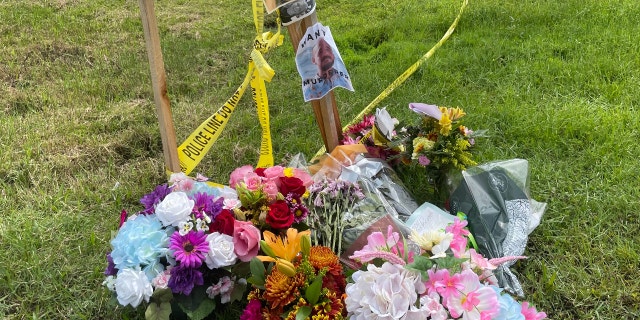 Flowers in the front yard of the laundries (Audrey Conklin of Fox News)