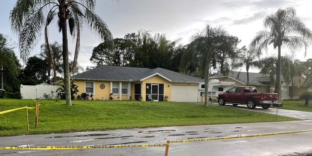 Charlene Guthrie, who lives across from Brian Laundrie's Florida home, reacted to news of Gabby Petito's preliminary autopsy report on Tuesday.  (Credit: Fox News, Stéphanie Pagones)