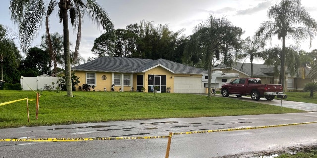 Charlene Guthrie, who lives across the street from Brian Laundrie's Florida home on Tuesday reacted to news of Gabby Petito's preliminary autopsy report. (Crédito: Fox News, Stephanie Pagnones)
