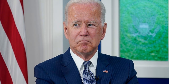 President Joe Biden attends a virtual United Nations summit on the White House campus on Wednesday, September 22, 2021.