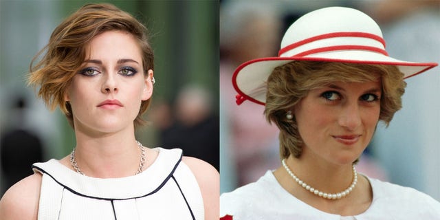 Kristen Stewart plays the title princess Diana in the upcoming movie 'Spencer'.