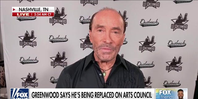 Country singer Lee Greenwood was replaced several months ago on the arts council by the Biden administration. He appeared on Fox News in Sept. 2021 to discuss that development.