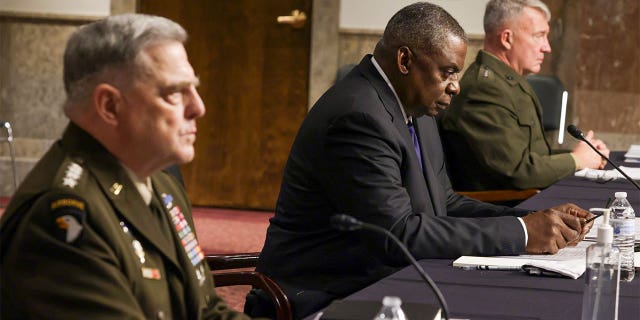 Mark-Milley-Kenneth-McKenzie-Lloyd-Austin-senate-armed-services-committee
