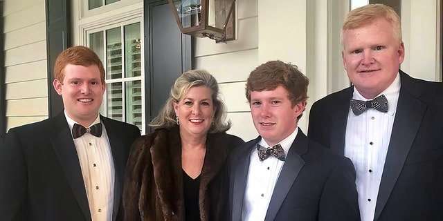 From left, Buster Murdaugh, 26, his mother, Maggie, 52, his brother, Paul, 22, and his father Alex Murdaugh, 54. Alex Murdaugh is charged with fatally shooting Maggie and Paul June 7, 2021, on the family's sprawling South Carolina estate. 