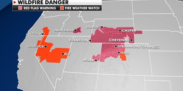 Wildfire danger in the West