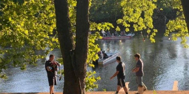 Search crews scour the Passaic River in search of two friends who went missing when their vehicle became engulfed in floodwaters caused by the remnants of Hurricane Ida.