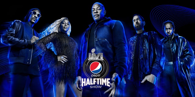 The Pepsi Super Bowl LVI Halftime Show featured performances from Snoop Dogg, Mary J. Blige, Dr. Dre, Eminem and Kendrick Lamar.