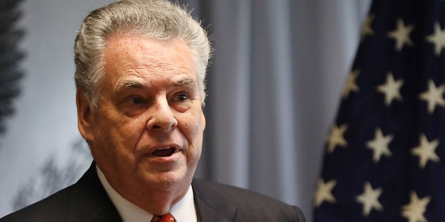 CENTRAL ISLIP, NY - APRIL 28:  Long Island Congressman Peter King (Photo by Spencer Platt/Getty Images)