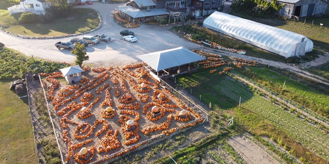 Pond Hill Farm in Harbor Springs, Michigan, is perched along Michigan’s scenic Tunnel of Trees route by Lake Michigan,