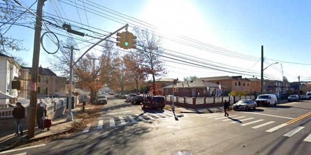 Police shot and wounded an enraged man who took his NYPD cop wife’s gun at their Queens home at 130th Street and 133rd Avenue in Wakefield.