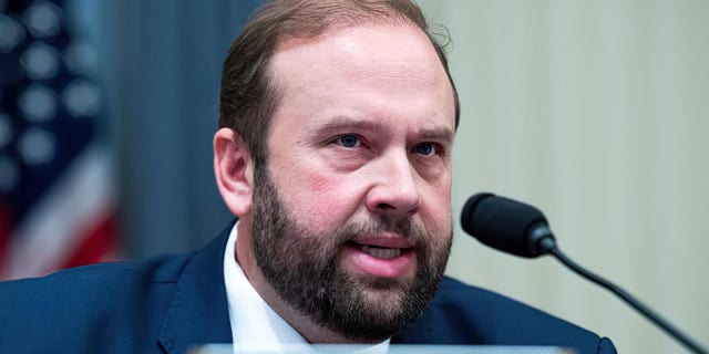  Ranking member Rep. Jason Smith, R-Mo., during House Budget Committee hearing 