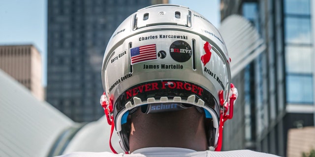 Rutgers players will honor some of those who died on their helmets.