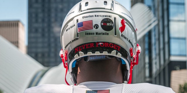 Rutgers players will honor some of those who died on their helmets.