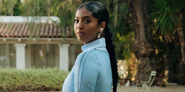 Natalia Bryant appears in the September 2021 cover issue for Teen Vogue.