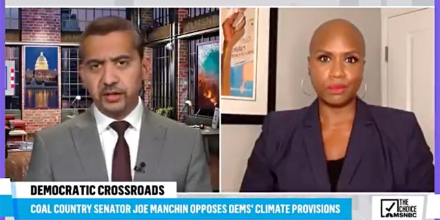 MSNBC hosts Mehdi Hasan and Democrat Rep.  Ayanna Pressley