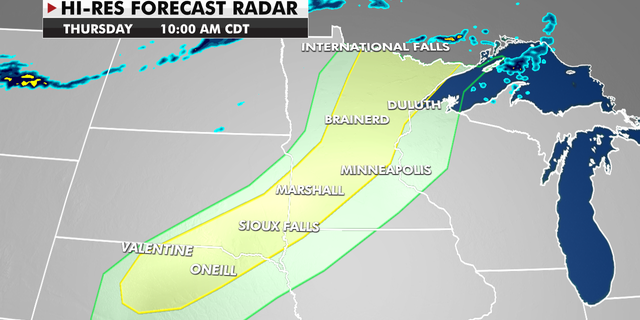 Forecast Radar for the Upper Midwest