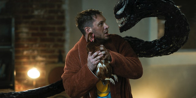 Tom Hardy in ‘Venom: Let There Be Carnage.’