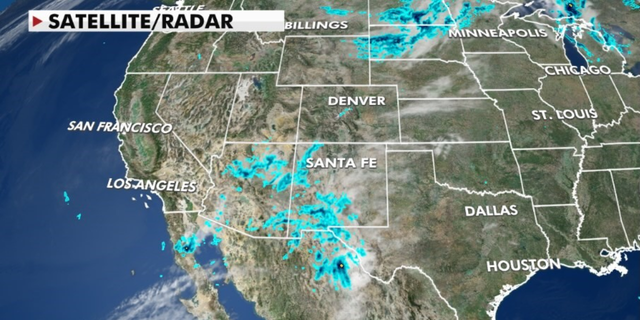 Western satellite radar