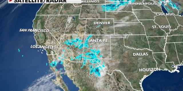 Western satellite radar