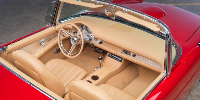 Annette Funicello's 1957 Ford Thunderbird For Sale!, car, auction, best news other than politics, News Without Politics, NWP, subscribe here