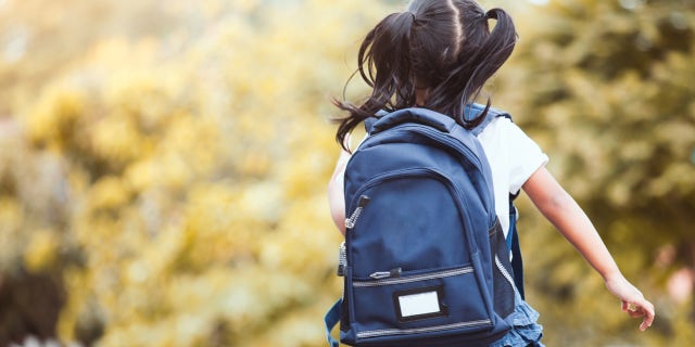 Some alternatives to backpacks with names on them include key chains, labeling on the inside of the bag, color coding or personalizing with symbols.