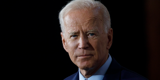 BURLINGTON, IA - AUGUST 07: Then-Democratic presidential candidate and former U.S. Vice President Joe Biden delivers remarks about White Nationalism during a campaign press conference on August 7, 2019, in Burlington, Iowa.