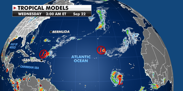 Tropical models over the Atlantic