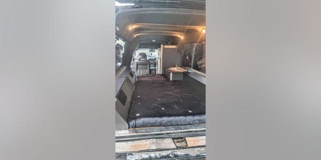 "I think with it being a hearse, it puts people off due to its previous passengers," Orr said. "But it just works so well as a camper if you can get past that part."