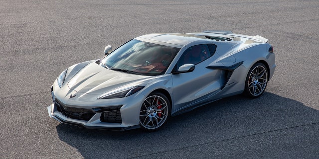 The Chevrolet Corvette Z06 features unique styling.