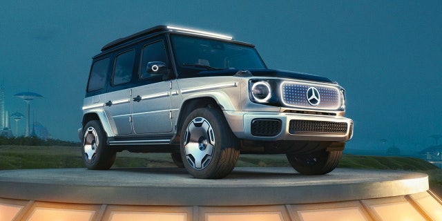 The Mercedes-Benz EQG is an all-electric version of the G-Class.