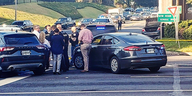 The suspect was taken into custody in Marietta on Tuesday following a standoff with police.