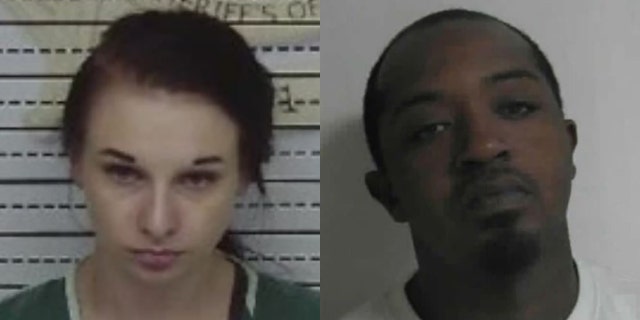 Jazzmine Hall, 27, and Curtis Smith, 38, have been arrested in connection with four shooting deaths in Tennessee, authorities say. (McMinn County Sheriff's Office)