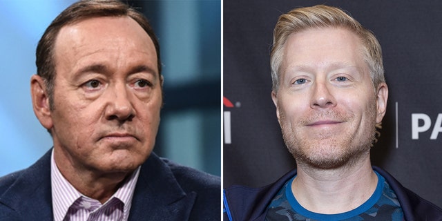 Kevin Spacey, left, is accused of sexually assaulting actor Anthony Rapp when Rapp was 14 in 1986.