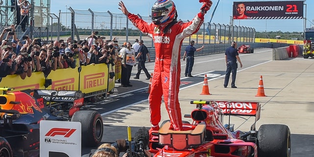 Raikkonen won the 2018 United States Grand Prix on October 21, 2018 for Ferrari.