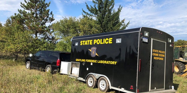 An anonymous tip led them to the home on Naylor Road in Alpena Township, where the body believed to be Brynn Bills was discovered Tuesday, police said.
