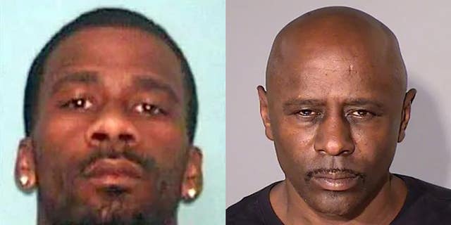 According to the Wisconsin government murders, Antoine Suggs (38) and Darren McWright (aka Darren Osborne) (56).  (Dunn County Sheriff's Office / Ramsey County Sheriff's Office)
