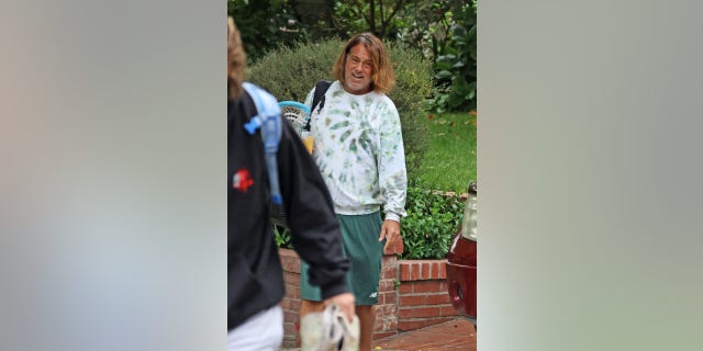 Peter Dante, a regular associate of Adam Sandler, was spotted for the first time since his arrest last week.