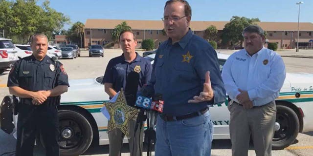 Polk County sheriff gives press conference after "active shooter rampage"