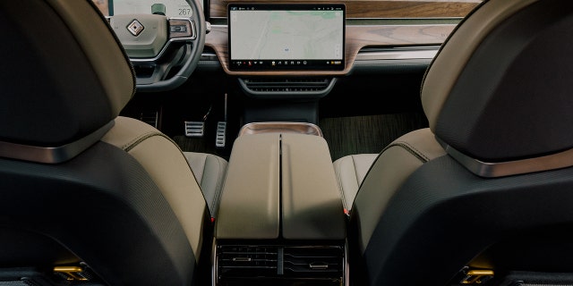 The R1T's premium interior is in line with its $67,500 starting price.