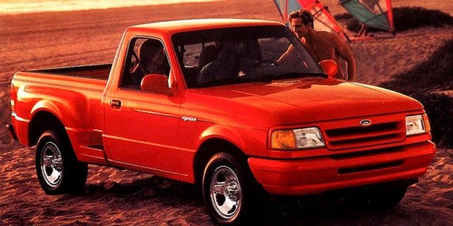 La Ranger Splash del 1993 presentava una carrozzeria svasata.