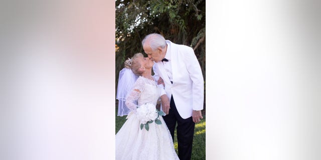 Karen said her best advice for a long marriage is to "never to go to bed angry, always kiss and make-up."